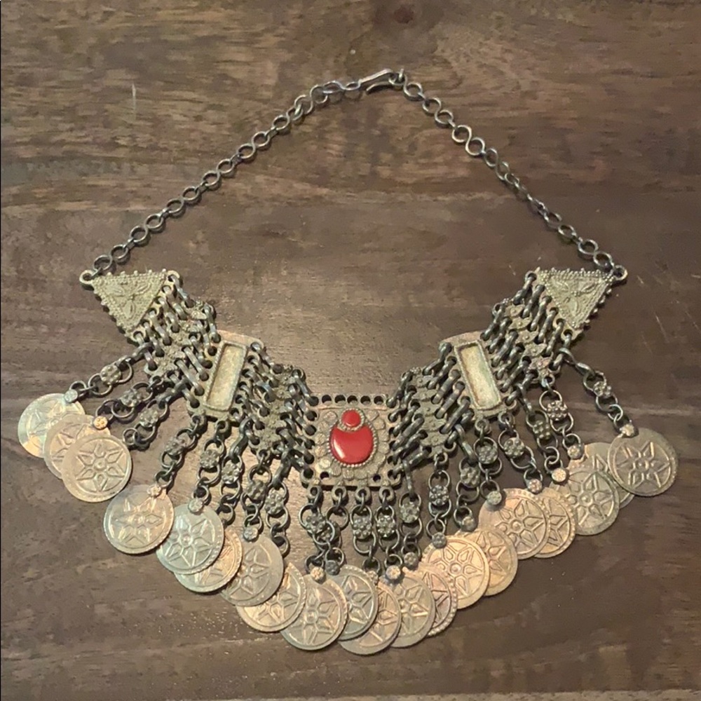 Silver necklace